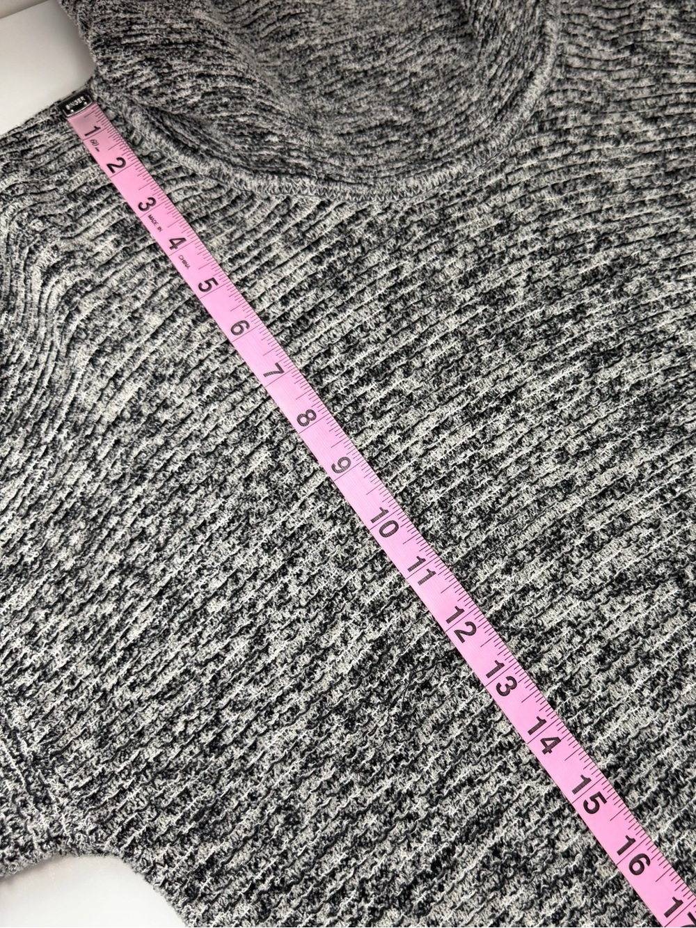 Pure J Jill Sweater Medium Womens Gray Cowl Neck Long Sleeve - Picture 9 of 10